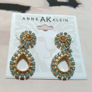 Anne Klein Crystal Drop Earrings